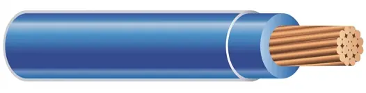 In Demand THHN Building Wire - 4 AWG - Blue - Stranded Conductor