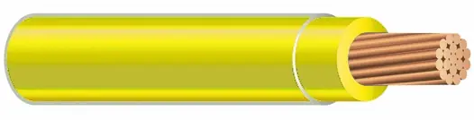 THHN Building Wire - 1/0 AWG - Yellow - Stranded Conductor While Supplies Last