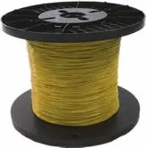 Certified NEMA HP-3 / M16878 / Type E Military & Commercial Wire - 16 AWG 19 Strand - Yellow
