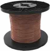 NEMA HP-3 / M16878 / Type EE / UL 1180 Hook-Up Wire - 28 AWG 7 Strand - Brown Budget