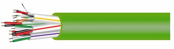Hot Picks Advanced Digital Cable (ADC) EZ Access Control Cable - Riser - Green - 1000 ft reel