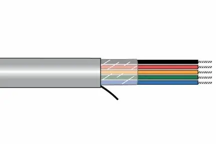 Alpha Xtra-Guard®1 Unshielded Multiconductor Cable - 14 AWG 5 Conductor - Slate - 600V - 100 ft Fresh Stock