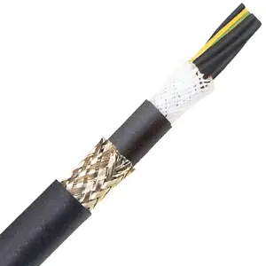 OBSOLETE - 8914044S - LAPP ÖLFLEX® FD 890 CY Shielded Multiconductor Cable - 14 AWG 4 Conductor - Black Reduced Price
