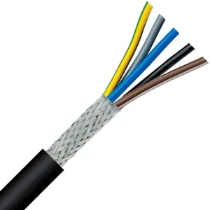 1024428 - LAPP ÖLFLEX® HEAT 125 C MC High Temperature Control Cable - Shielded - 16 AWG 12 Conductor - Black Premium