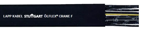 0041057 - LAPP ÖLFLEX® CRANE F Multiconductor Cable - Unshielded - 8 AWG 4 Conductor - Black Big Sale