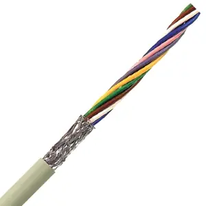 Certified 0037408 - LAPP UNITRONIC® LiHCH Data, Signal & Control Cable - 24 AWG/8 Conductor - Gray