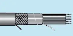 Alpha Essentials Multi-Conductor Cable - Foil Braid Shield - 28 AWG 50 Conductor - Gray - 300V - 1000ft - Alpha 3470/50C SL001 Direct From Factory