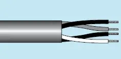 Professional Grade Alpha Essentials Multi-Pair Cable - Unshielded - 18 AWG 6 Pair - Gray - 300V - 1000ft - Alpha 1136C SL001