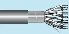Shop Now Alpha Essentials Multi-Pair Cable - Foil Shield - 18 AWG 2 Pair - Gray - 300V - 1000ft - Alpha 2242C SL001