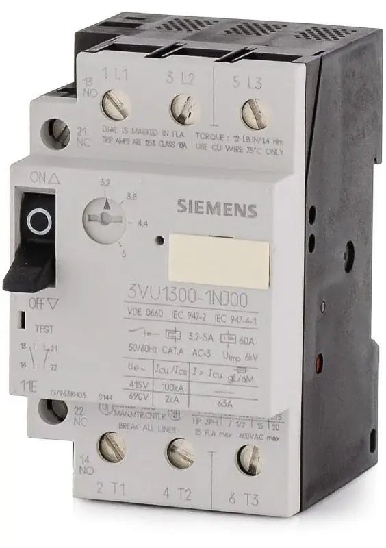 Today Only Siemens 3VU1300-1NJ00 Starter