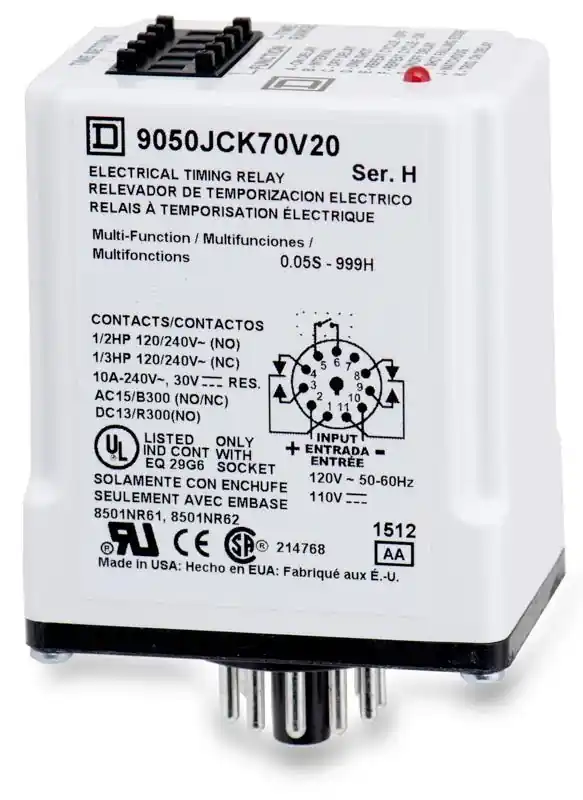 Square D 9050JCK70V20 Timer Relay Price Cut