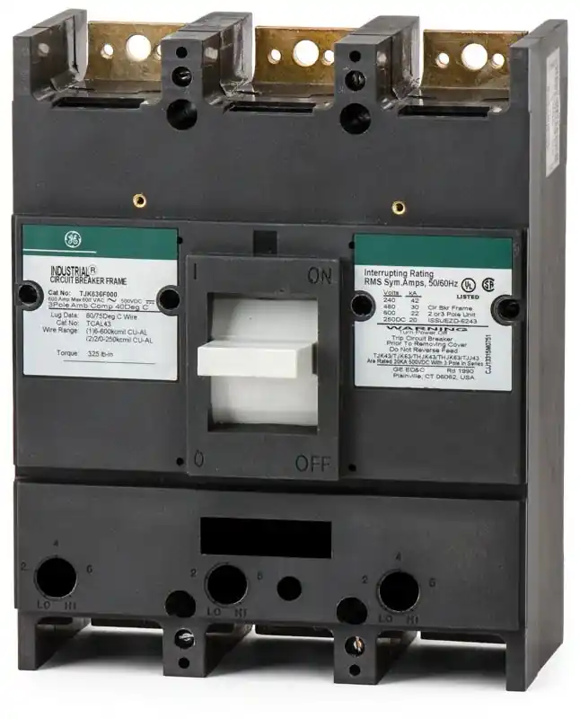 General Electric TJK636F000 Circuit Breaker Frame Time-Limited