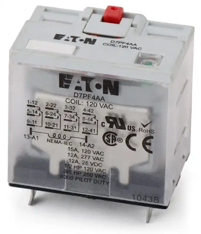 Crafted Eaton D7PF4AA General Purpose Relay