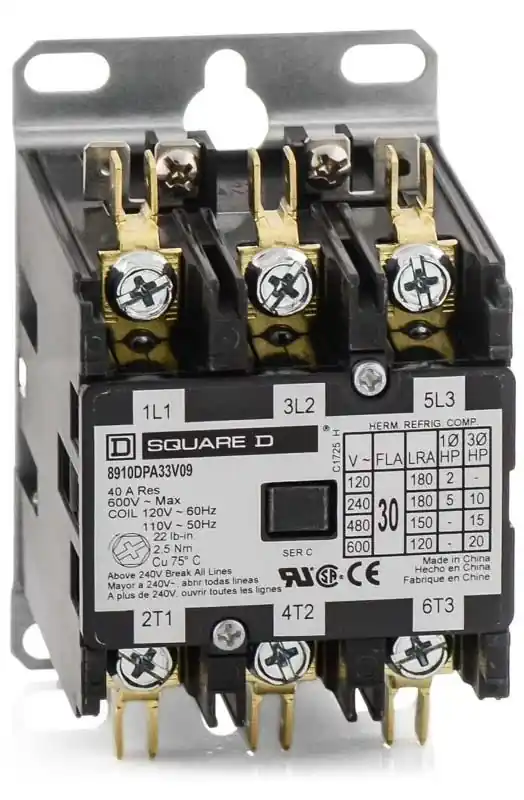 Square D 8910DPA33V09 Contactor Free Returns