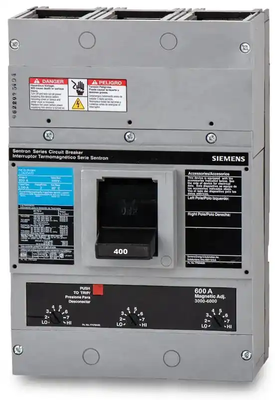 Siemens LD63B400 3 Pole Circuit Breaker Seasonal Sale