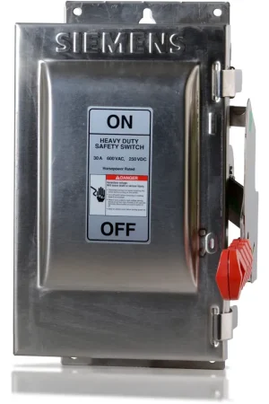 Siemens HNF361SS Safety Switch Clearance