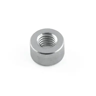 Bargain M6 Aluminium Collar M6 (1.00) Thread 10.5mm OD - 6mm Length