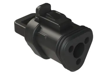 One Day Deal AT3P-RSC-BLK Amphenol Sine – 3 Position, AT Series Receptacle Seal Cap, Black