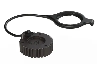 In Demand AHDC169-T-OBDBK Amphenol Sine – 9-Pin Receptacle Cap w/ Tether