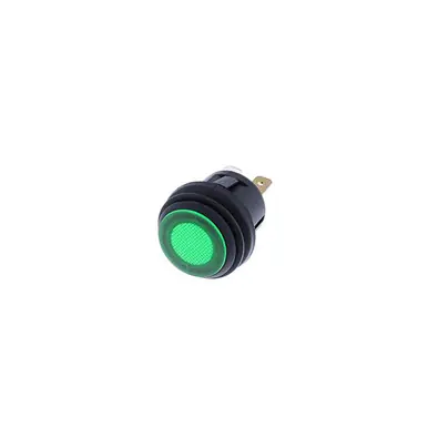 PB-1A-DC-2-GIL Switch Components – Snap-In Push Button 4P OFF-ON Green LED Big Sale