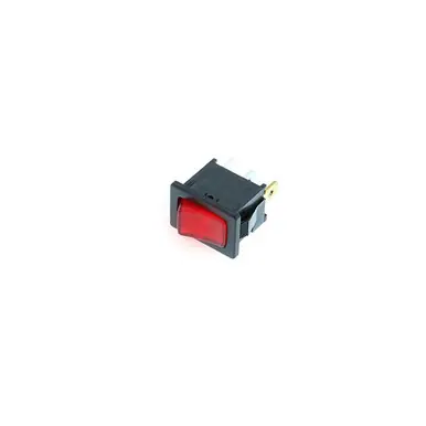 RF1-1A-DC-2-RL Switch Components - Mini Rocker - 3P SPST OFF-ON, Red LED Free Returns