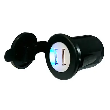 A2-USB2-1-B-2.4A Switch Components – USB-A Dual 2.4A+2.4A, independent power Bargain