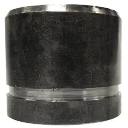Premium Midland Metal 57600GBS Seamless Pipe Nipple, 12 in Grooved x 12 in Beveled, 3 in L, Steel, Black, SCH 40 Schedule