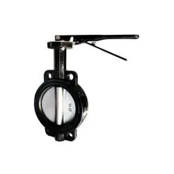 Trending Midland Metal 9650L4 Butterfly Valve, 4 in Nominal, Flangeless, Ductile Iron Body