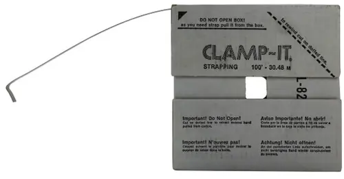 3/8 STAINLESS STEEL STRAPPINGMidland Metal SS3751 3/8 in Strapping, Stainless Steel Affordable