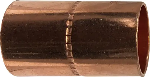 Instant Buy Midland Metal 77204 Couplings with Stops, Copper Sweat Fittings, 1/2 Cplg(Socket) C x C W Stop, Nipples and Fittings