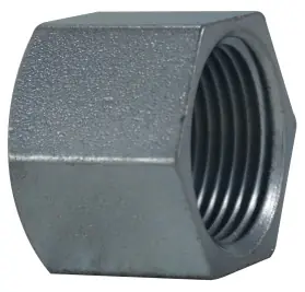 Weekend Sale Midland Metal 66474 Hex Cap, 3/4 in FNPT, Steel, Zinc-Plated, 150 lb