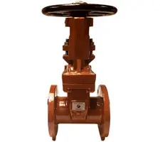 Top Rated Midland Metal 9610NYCF25 Resilient Seated Gate Valve, 2-1/2 in Nominal, Flanged x Flanged Connection