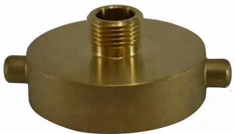 In Demand Midland Metal 444008 Fire Hose Hydrant Adapter, 2-1/2 in NST x 2 in NPT, Brass