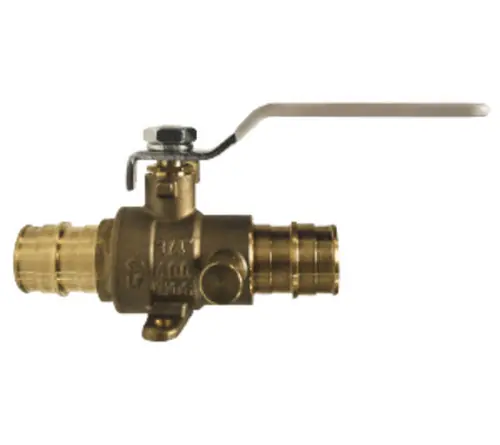 Midland Metal 945621LF Cold Expansion Ball Valve with Waste Drain and Drop Ear, 1/2 in Nominal Genuine