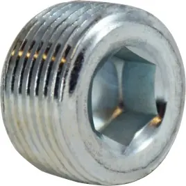 Big Sale Midland Metal 66763 Hex Socket Countersunk Plug, 3/8 in MNPT, Steel, Zinc-Plated, 150 lb