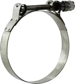 Low Price Midland Metal 840312 T-Bolt Hose Clamp, 3-3/16 in Nominal, 2-29/32 in Minimum Clamp Diameter, Stainless Steel