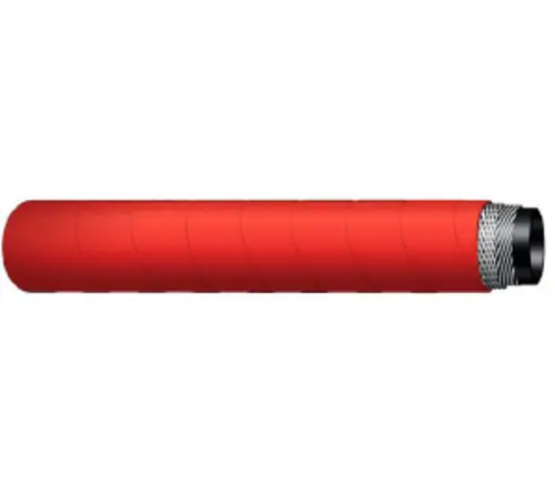 Buchanan Rubber ST250-100-100 Steam Hose, 100 ft L, 250 psi, EPDM Tube, Red Mega Sale