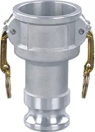 Buchanan Rubber DA-4060-A Cam and Groove Reducer Coupler/Adapter, 4 in Female Coupler x 6 in Male Adapter, Aluminum Hot Picks