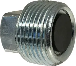 Midland Metal 28996 Magnetic Drain Plug, 3/8 in MPT, Steel Direct From Factory