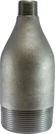 Time-Limited Midland Metal 93131 Swage Nipple, 4 in MPT x 3 in MPT, Steel, SCH 40 Schedule