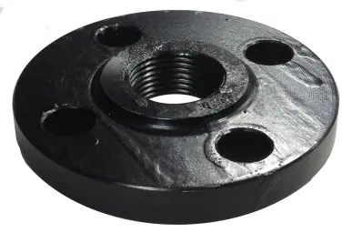 Brand New Midland Metal 107061 Raised Face Flange, 3/4 in Threaded, Steel, 4 -Bolt Hole, 150 lb