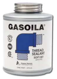 Midland Metal 983100 Sealants, Tapes/Sealants, 1/4 Pt W/Brush Soft Set Thrdsealant Ptfe, Pneumatics Flash Sale