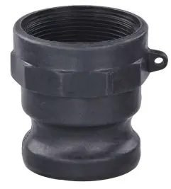 Professional Grade Buchanan Rubber CGA-300-PP Cam and Groove Adapter, 3 in Type A x 3 in FNPT, Polypropylene