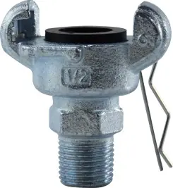 Flash Sale Midland Metal 66006 Male NPT End, Universal and Ground Joint, 1/2 Ductile Iron Male End, Hose Accessories