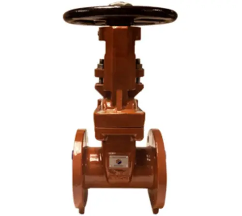 Midland Metal 9610F10 Resilient Seated Gate Valve, 10 in Nominal, Flanged x Flanged, 300 psi Pressure Seasonal Sale