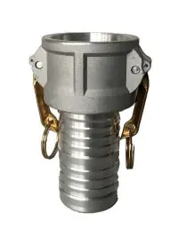 Buchanan Rubber CGC-100-A1 Cam and Groove Coupler, 1 in Type C x 1 in Hose Shank, Aluminum Buy Direct