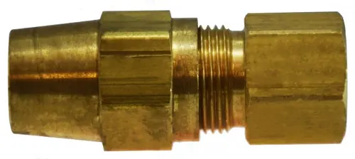 Hot Deal Midland Metal 38206 Adapter, 3/8 in Tube OD x 1/8 in FNPTF, Brass