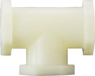 Factory Price Midland Metal 28744W Tee, 3/4 in FPT x 3/4 in FPT x 3/4 in FPT, Nylon, White