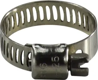 Midland Metal 350 Series 350008SS Marine Worm Gear Clamp, 8 in Nominal, 7/16 in Minimum Clamp Diameter Brand New