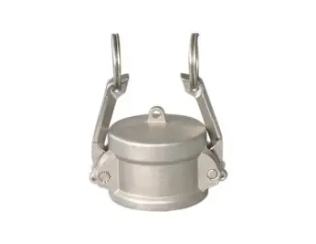 Bargain Buchanan Rubber CDC-150-SS1 Cam and Groove Dust Cap, 1-1/2 in Type DC, Stainless Steel